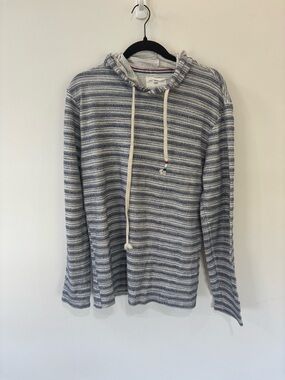 Sol Angeles Striped Pullover Hoodie Sweatshirt